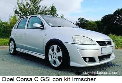 Corsa C GSI con kit Irmscher 5 puertas